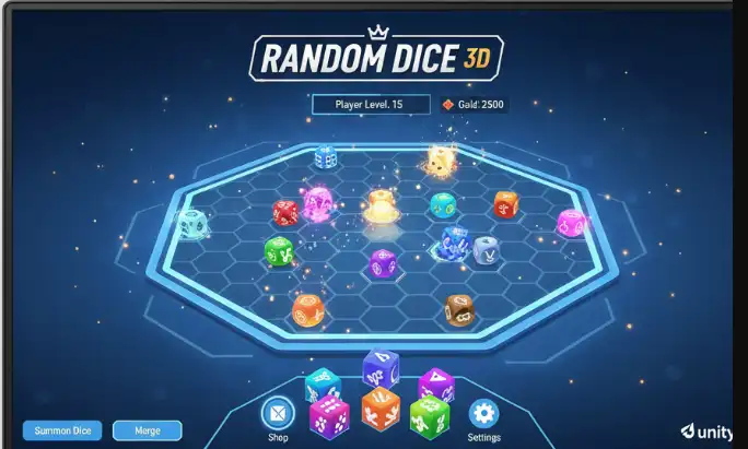 Random Dice 3D SellUnitySourceCode screenshot 5