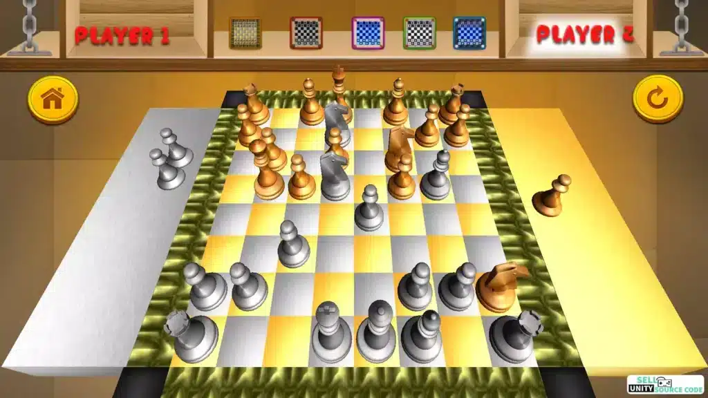 Real 3D Chess - 2 Player SellUnitySourceCode screenshot 4