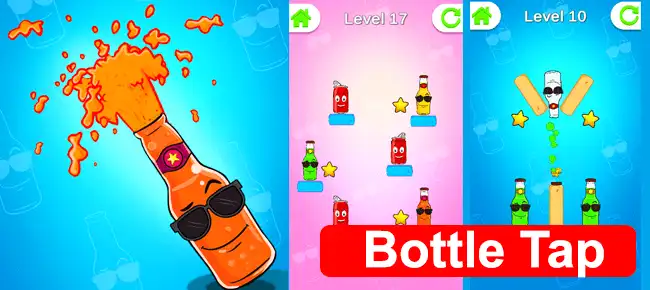 Real Bottle Tap Mania: Flip & Jump Challenge SellUnitySourceCode.com screenshot 4