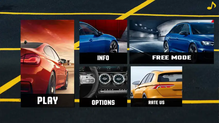 Real Car Parking 3D Game Unity ( Admob - Android - SellUnitySourceCode screenshot 2