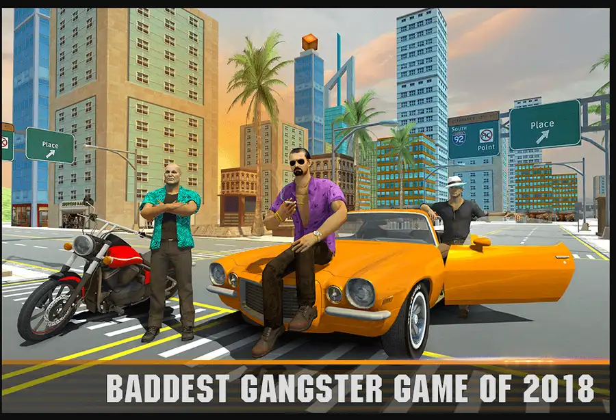 Real Gangster Miami Crime Game 2018 SellUnitySourceCode screenshot 2