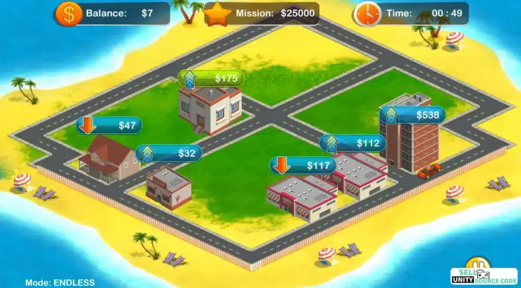 Real State Tycoon SellUnitySourceCode screenshot 4