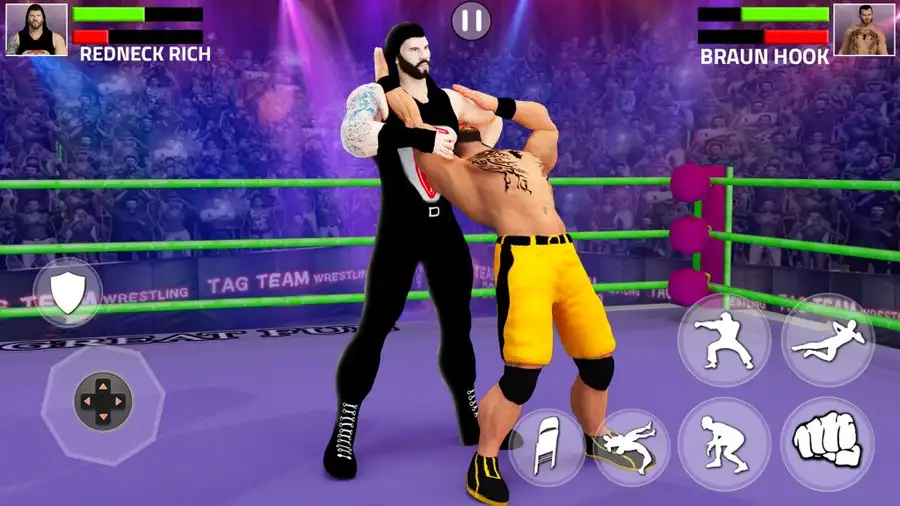 Real Wrestling Revolution Game SellUnitySourceCode screenshot 2