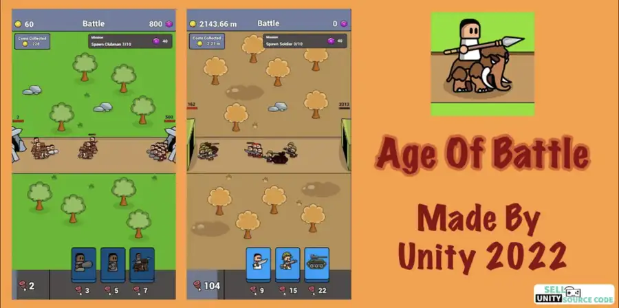 RealAge of Battle – Epic Strategy War Game Template – SellUnitySourceCode.com screenshot 4