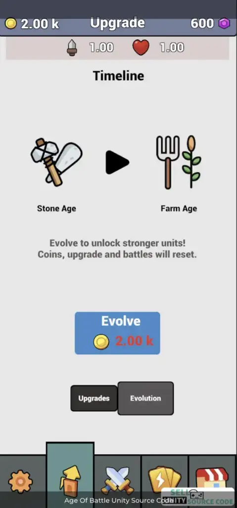 RealAge of Battle – Epic Strategy War Game Template – SellUnitySourceCode.com screenshot 5