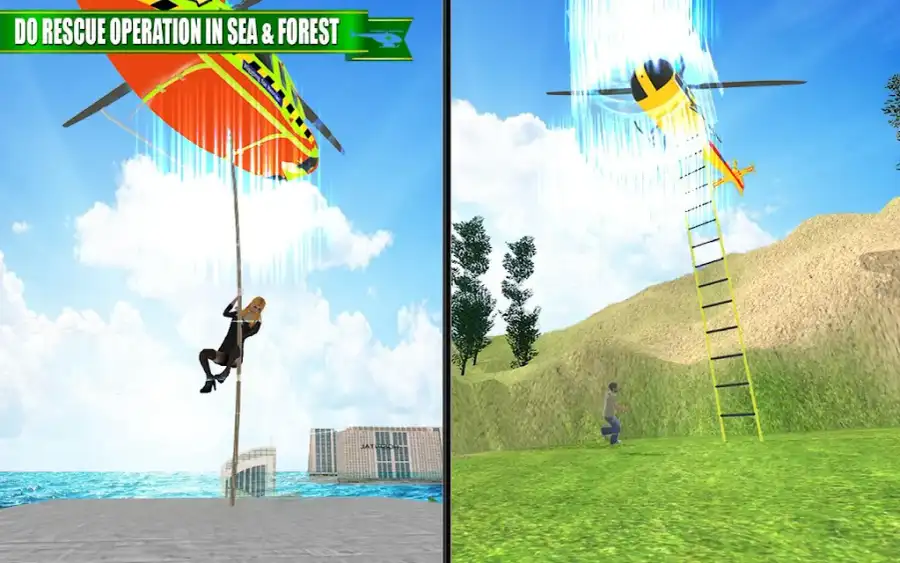 Rescue Games: Helicopter Rescue Simulator 2018 SellUnitySourceCode screenshot 4