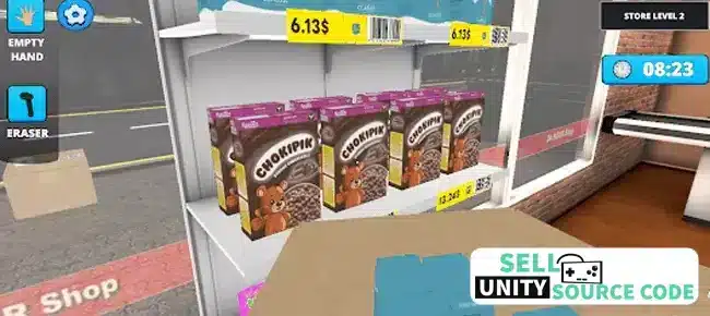 Retail Store Simulator SellUnitySourceCode screenshot 3