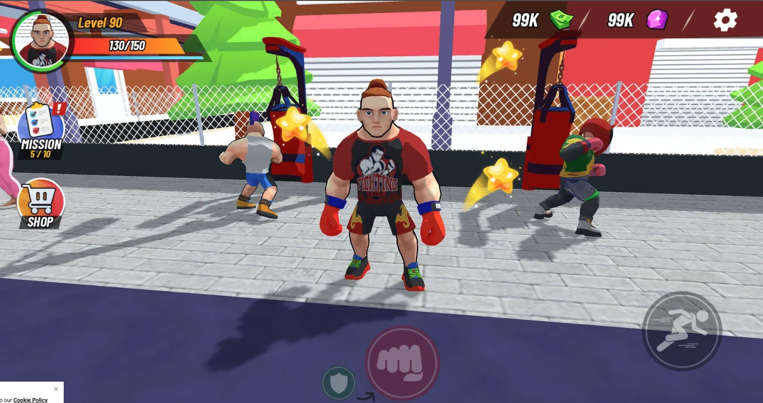 Roblox Boxing Clicker Simulator screenshot 9