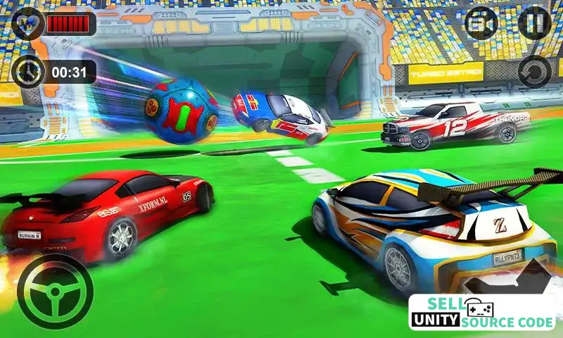 Rocket Car Soccer League: Car SellUnitySourceCode screenshot 4