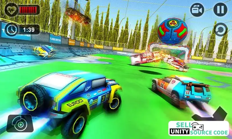 Rocket Car Soccer League: Car SellUnitySourceCode screenshot 5