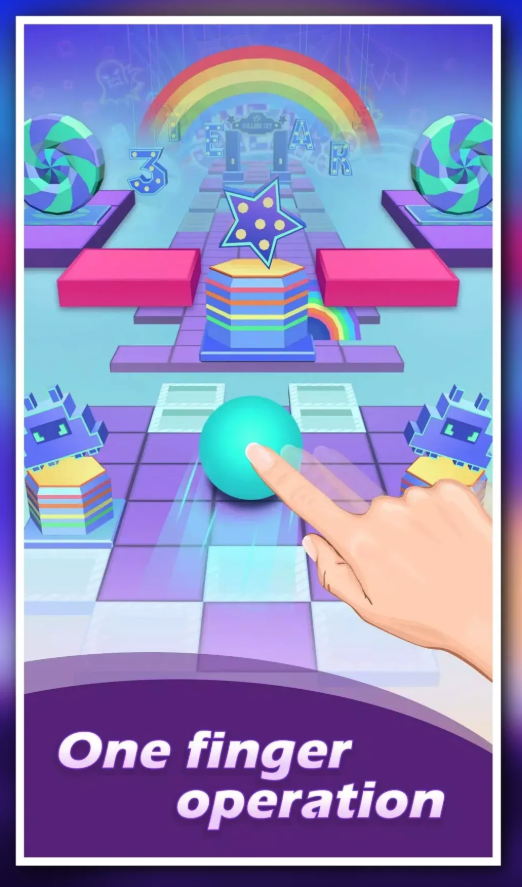 Rolling Sky - Going Balls 3D screenshot 4