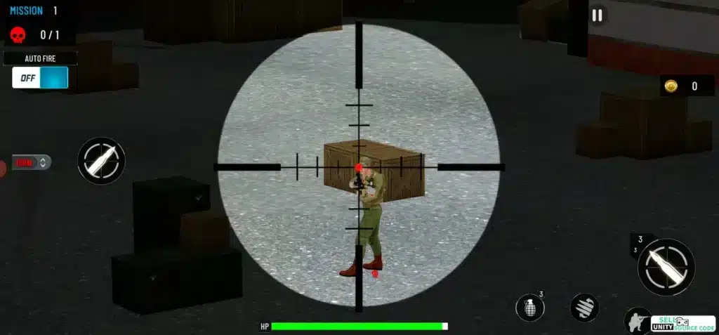 Royal Battle Commando Shooting war SellUnitySourceCode screenshot 3