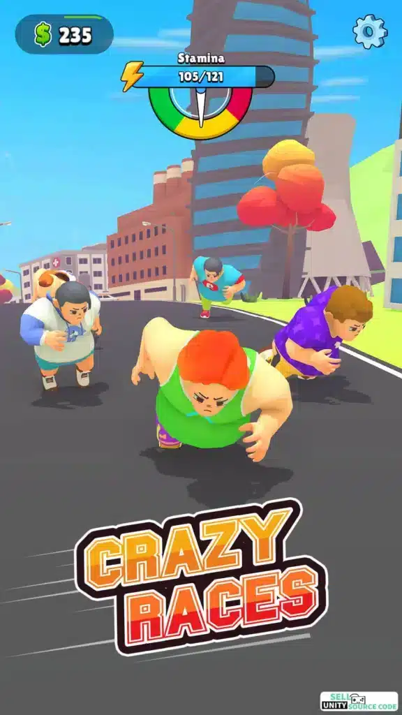 Run Clicker: Tap Muscle Up SellUnitySourceCode screenshot 2