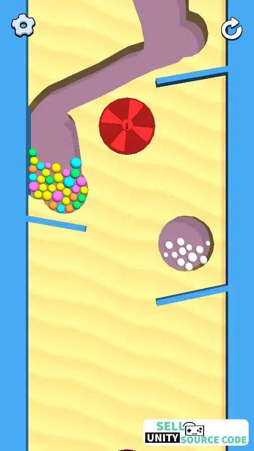 Sand Balls SellUnitySourceCode screenshot 3