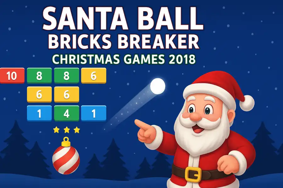 Santa Ball Bricks Breaker : Christmas Games 2018 SellUnitySourceCode screenshot 3