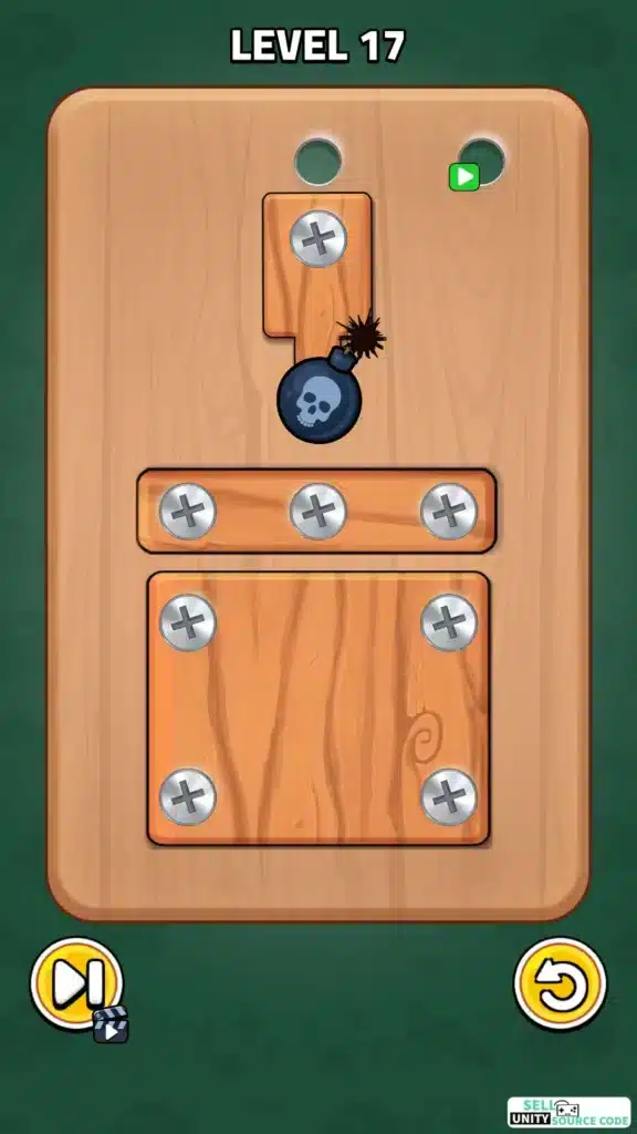 Screw Pin Escape SellUnitySourceCode screenshot 3