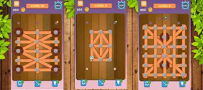Screw Puzzle: Nuts And Bolts ap games SellUnitySourceCode  screenshot 2
