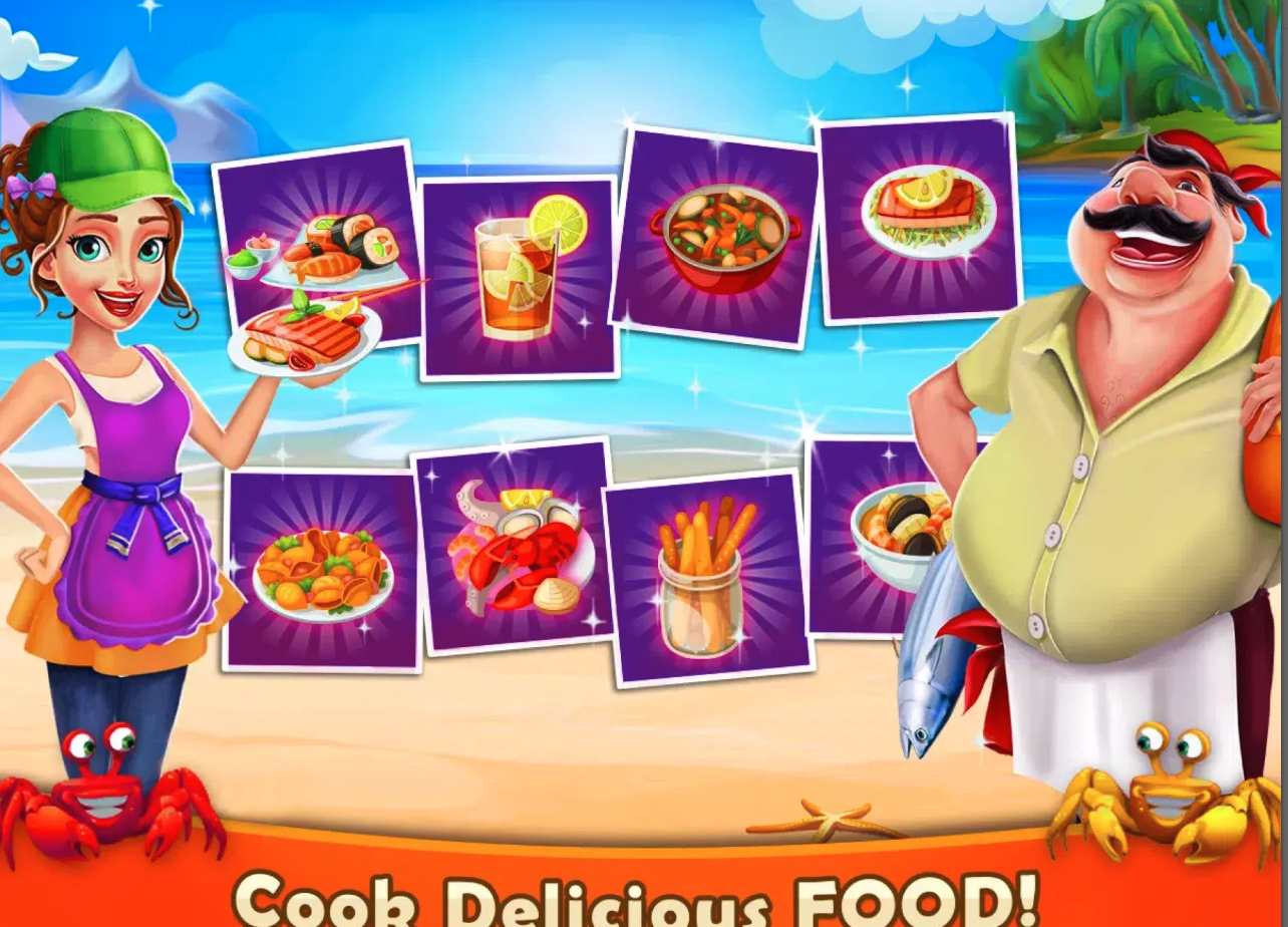 Seafood Chef: Cooking Games screenshot 5