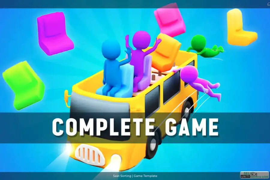 Seat Sorting | Game Template SellUnitySourceCode screenshot 2