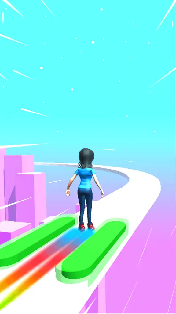 Skater Run – Trending Hyper Casual Game SellUnitySourceCode screenshot 2