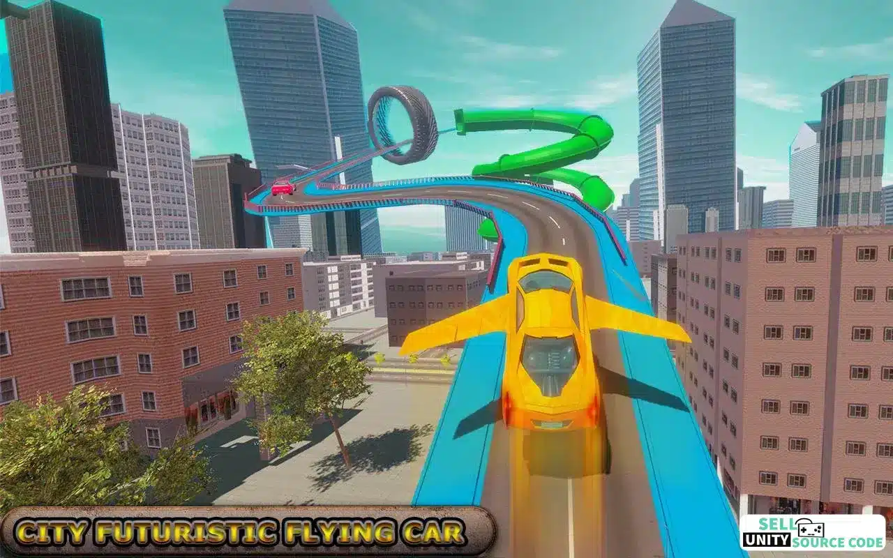 : Sky Diving Stunt 2020 64 Bit SellUnitySourceCode  screenshot 3