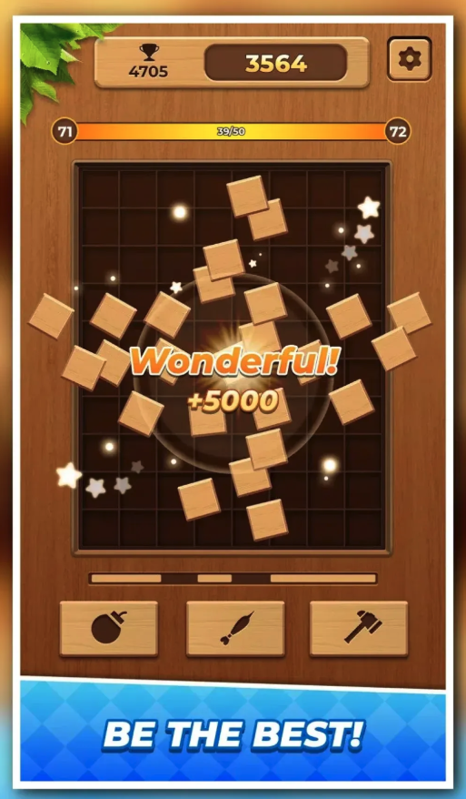 Slide Block: Drop Wood Puzzle screenshot 2