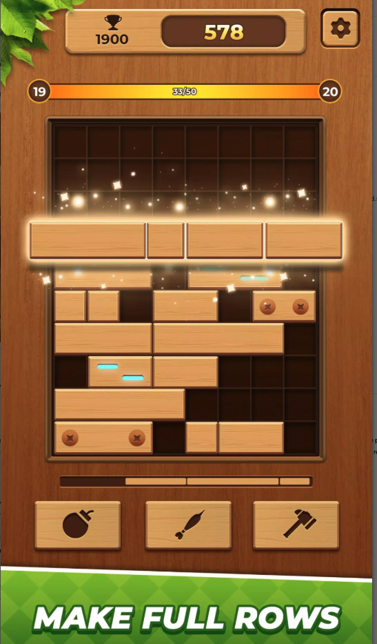 Slide Block: Drop Wood Puzzle screenshot 3