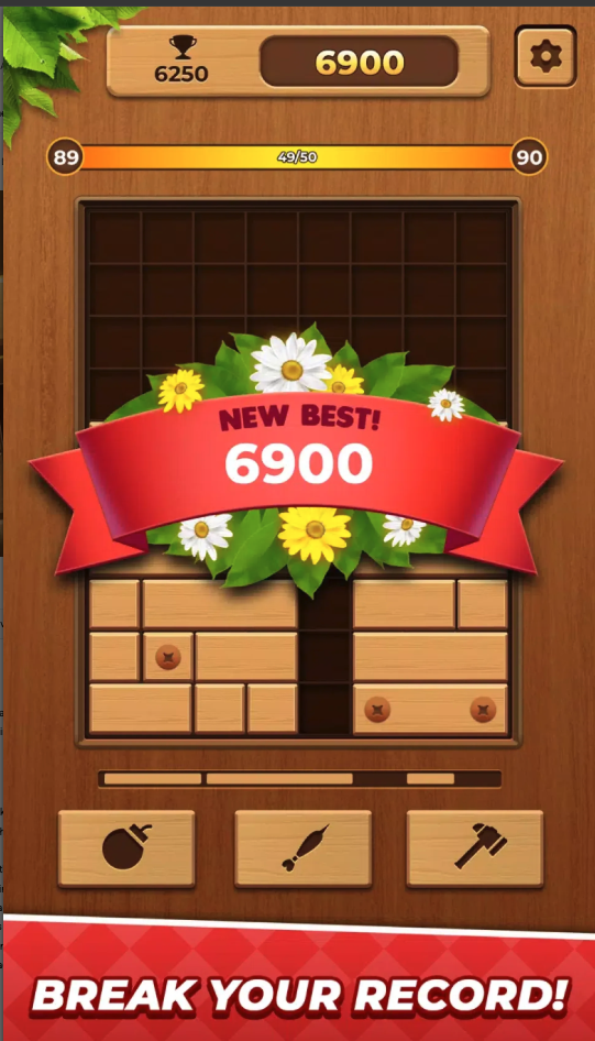 Slide Block: Drop Wood Puzzle screenshot 5