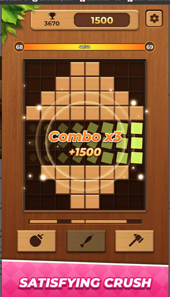 Slide Block: Drop Wood Puzzle screenshot 7
