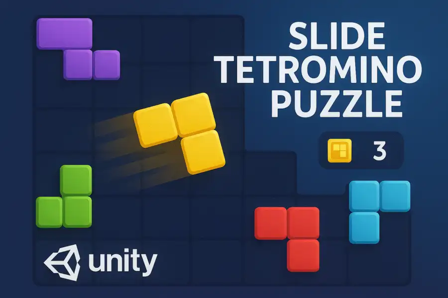 Slide Tetromino Puzzle Game screenshot 2
