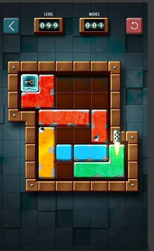 Slide Tetromino Puzzle Game screenshot 3