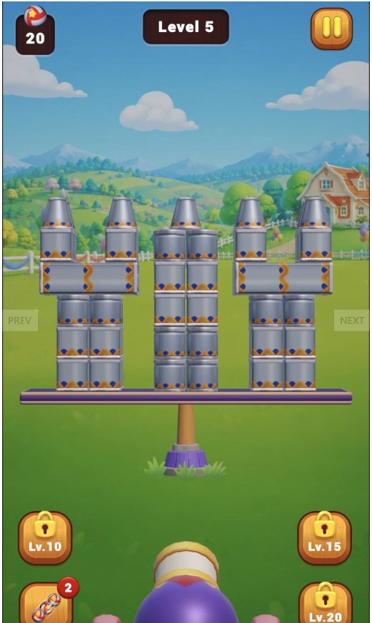 Smash Cannon Unity Project – 100 Levels &amp;amp; Level Editor screenshot 4