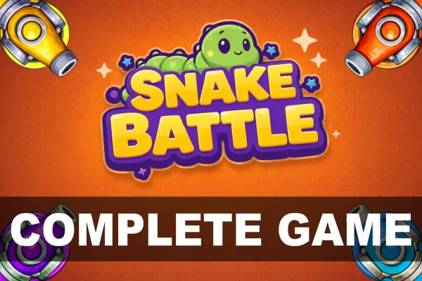 Snake Battle Puzzle – Complete Mobile Game Template screenshot 3