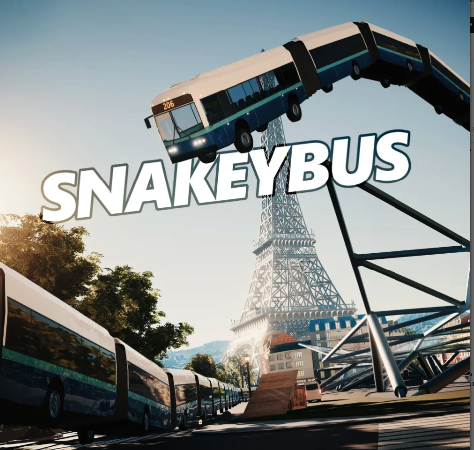 Snakeybus - Snake Bus Simulator screenshot 2