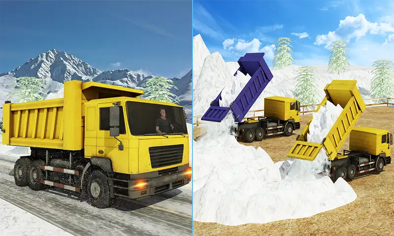 Snow Hill Excavator & Dumper SellUnitySourceCode screenshot 3