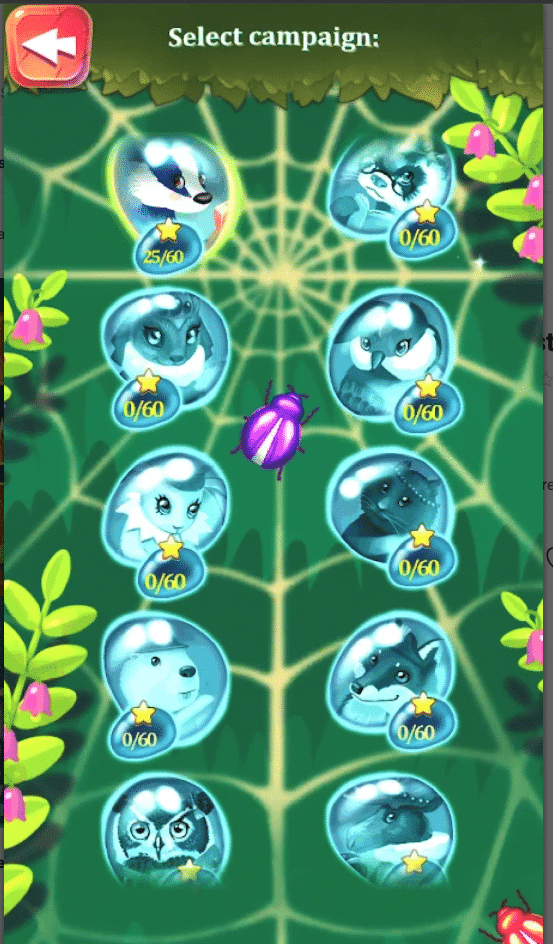 Solitaire Dream Forest – Free Solitaire Card Game Unity Source Code screenshot 4