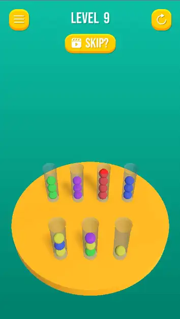 Sort the ball puzzle SellUnitySourceCode  screenshot 4