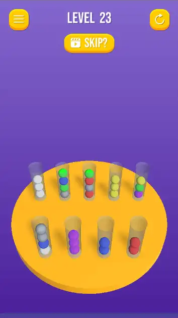 Sort the ball puzzle SellUnitySourceCode  screenshot 5