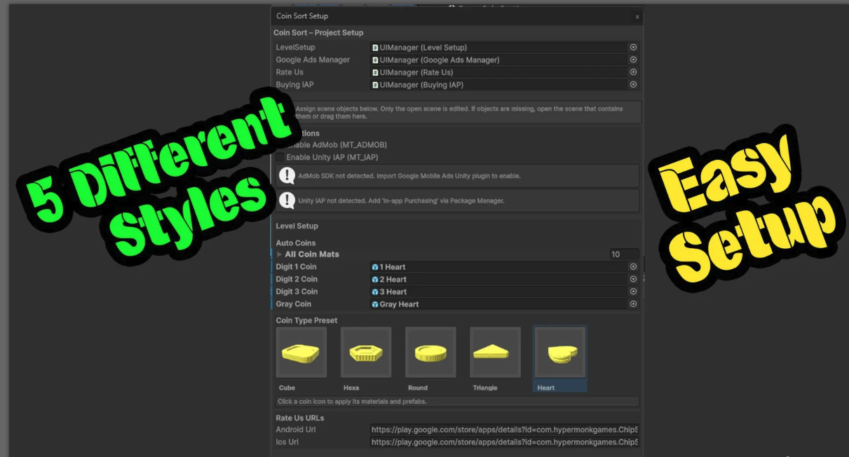 Sort the Coin - Unity Project screenshot 6