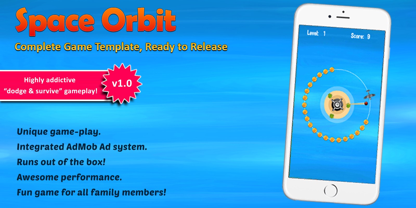 Space Orbit - Complete Unity Project screenshot 8