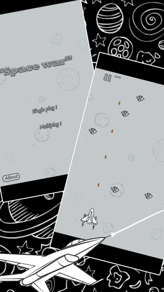 Space War Complete Game + Multiplayer SellUnitySourceCode screenshot 3