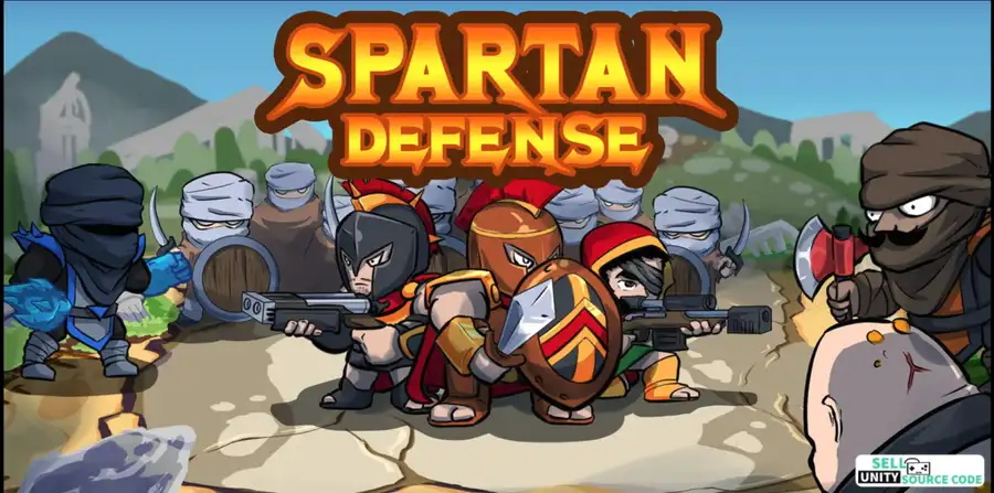 Spartan Defense SellUnitySourceCode screenshot 3