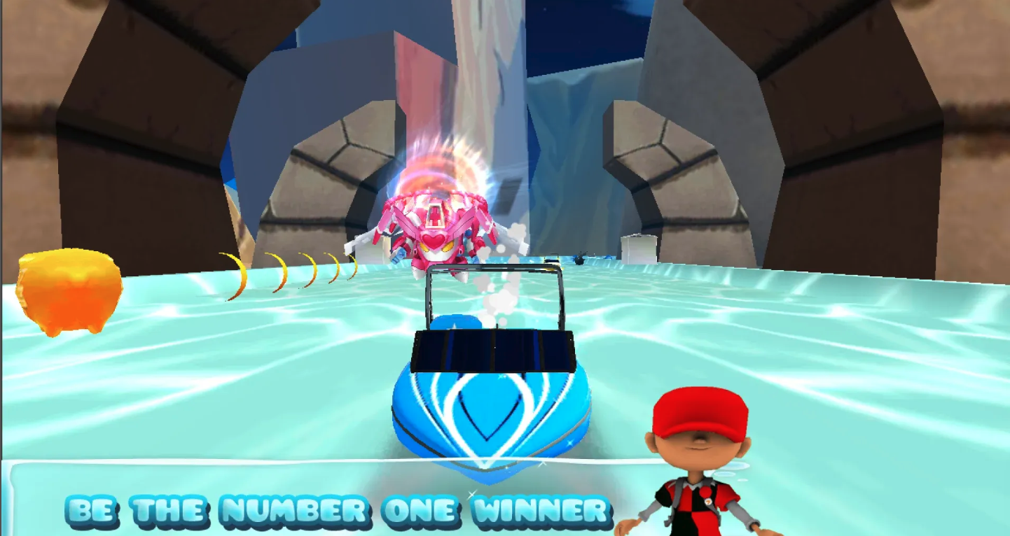 Speed Boat Race Adventure. screenshot 4
