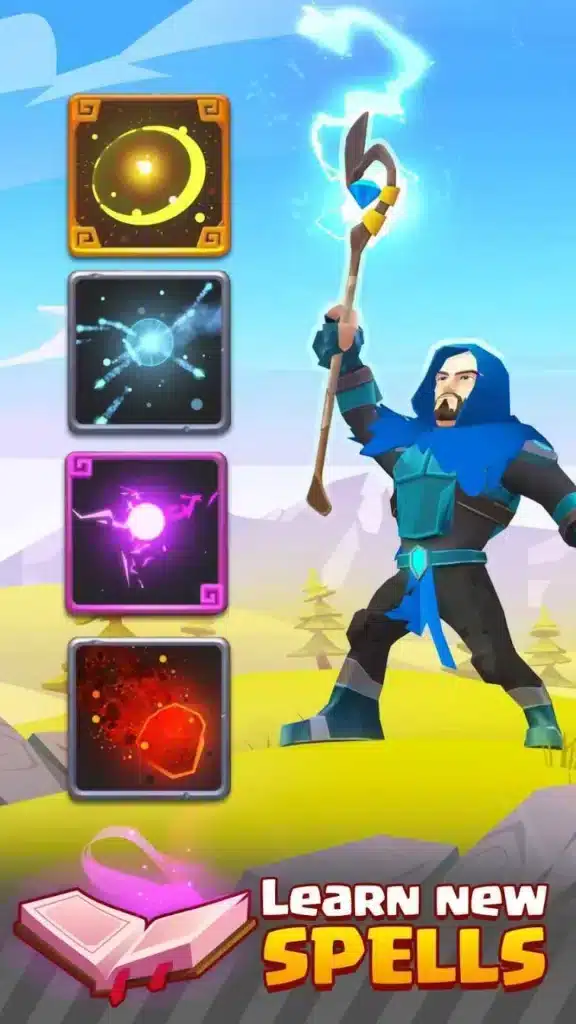Spellbound Wizards: RPG Adventure Game | SellUnitySourceCode screenshot 3
