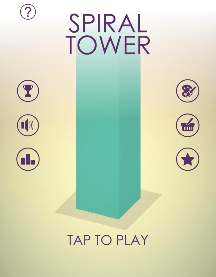 🌀 Spiral Tower - One-Touch Arcade Climber Unity Game screenshot 8