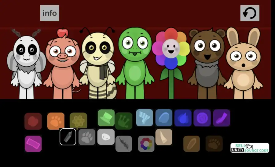 Sprunki Mustard SellUnitySourceCode screenshot 4
