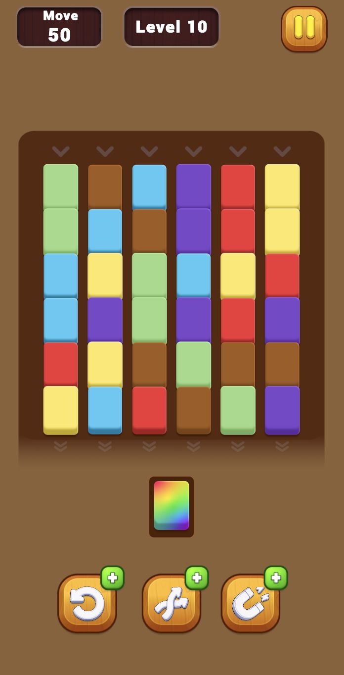 Stack Sort - Unity Puzzle Game with Editor screenshot 4