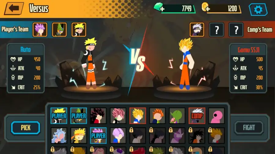 Stickman Dragon Fight - SellUnitySourceCode screenshot 5