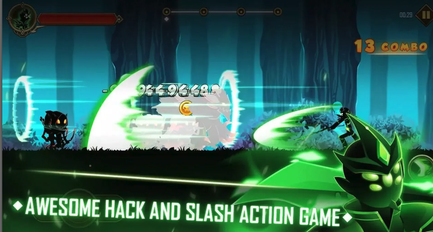 Stickman Epic Battle Shadow Warriors screenshot 7