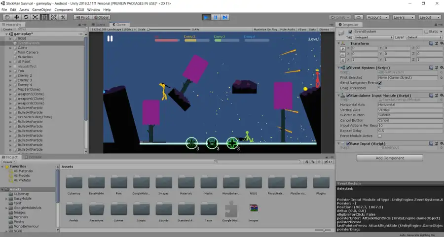 Stickman Legend of Survival SellUnitySourceCode screenshot 4